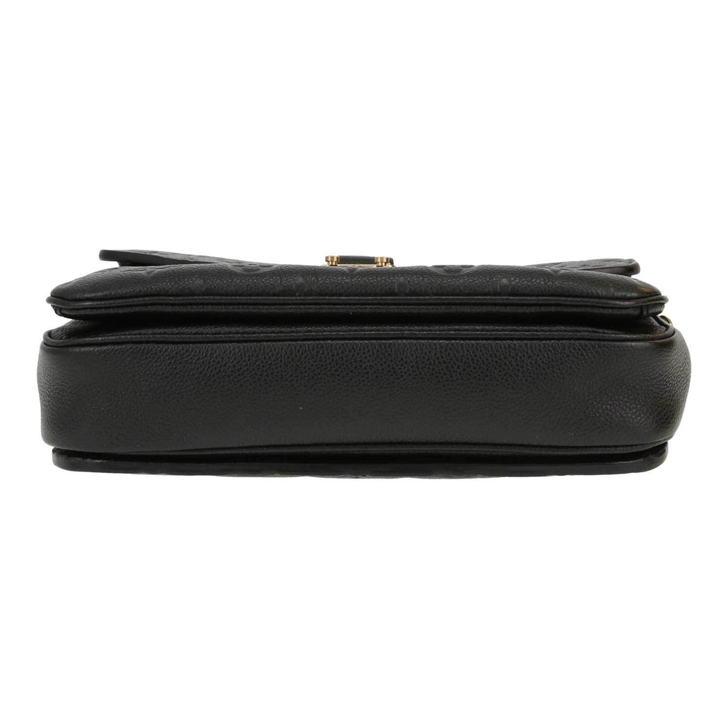 Bolso bandolera Louis Vuitton  Metis en cuero monogram huella negro - Detail D1