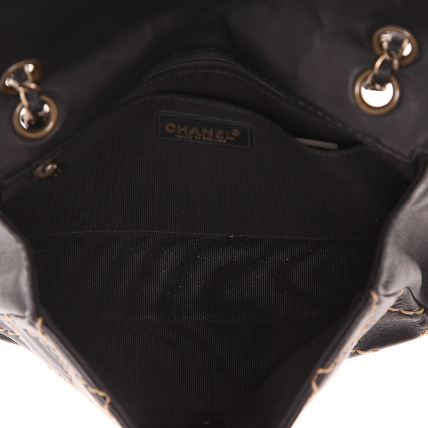 Borsa Chanel  Timeless in pelle trapuntata nera - Detail D3
