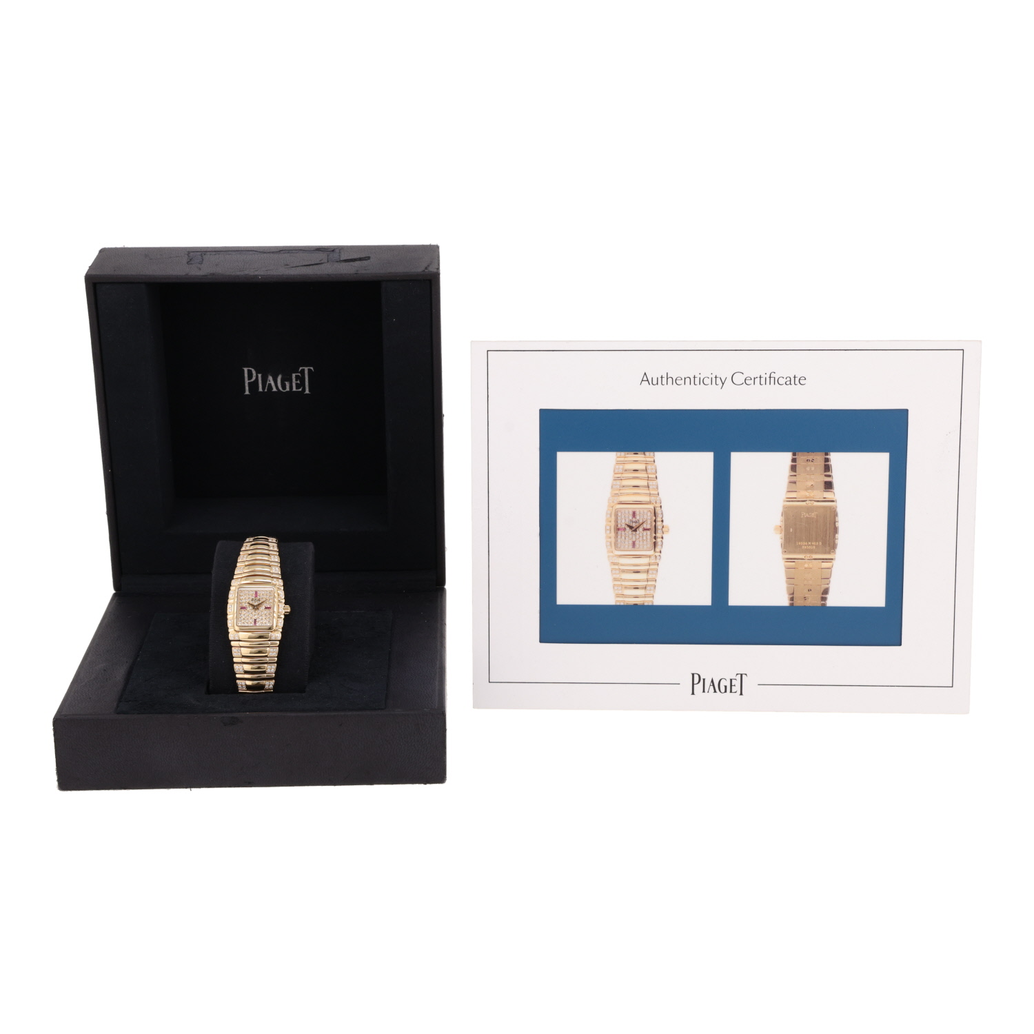 Orologio Piaget Tanagra in oro giallo con diamanti, rif.: Piaget - 16056M405D  Intorno al 1990