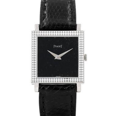 Montre Piaget Vintage en or blanc Ref: Piaget - 9357  Vers 1980