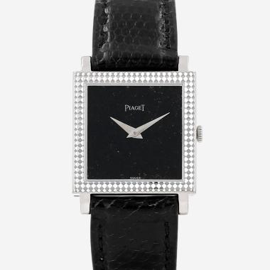 Montre Piaget Vintage en or blanc Ref: Piaget - 9357  Vers 1980