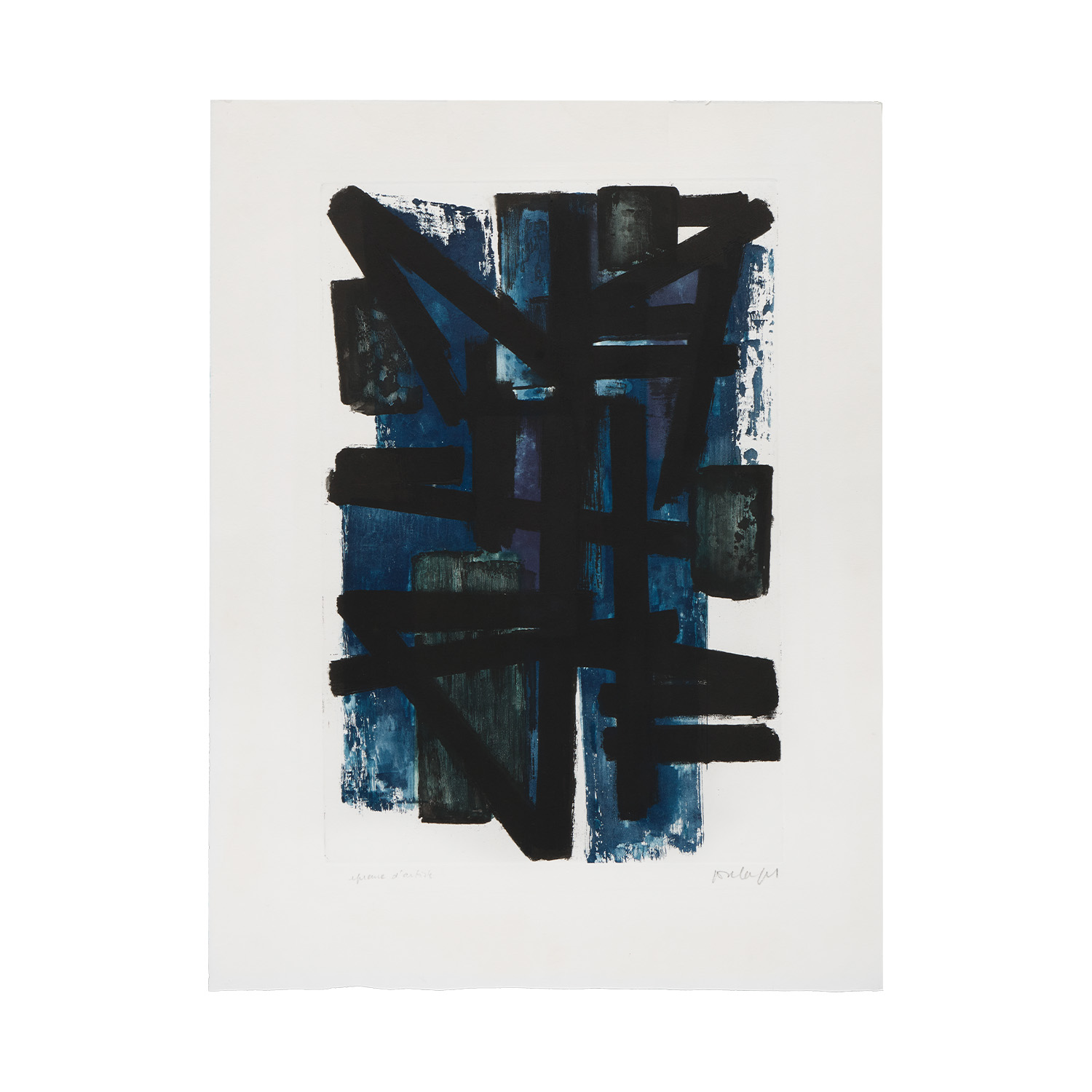 Eau-forte I - 1952 - Detail D1