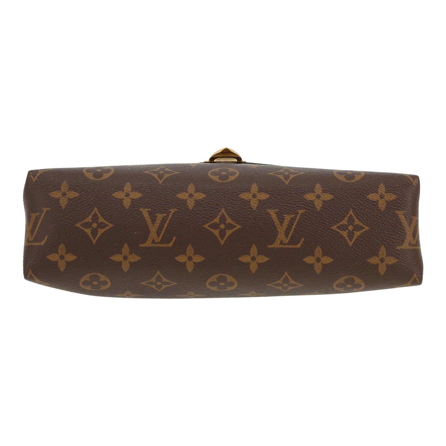 Borsa Louis Vuitton  Saint-Placide in tela monogram e pelle nera - Detail D1