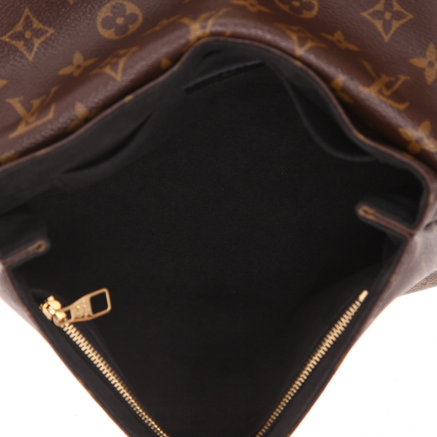 Borsa Louis Vuitton  Saint-Placide in tela monogram e pelle nera - Detail D3