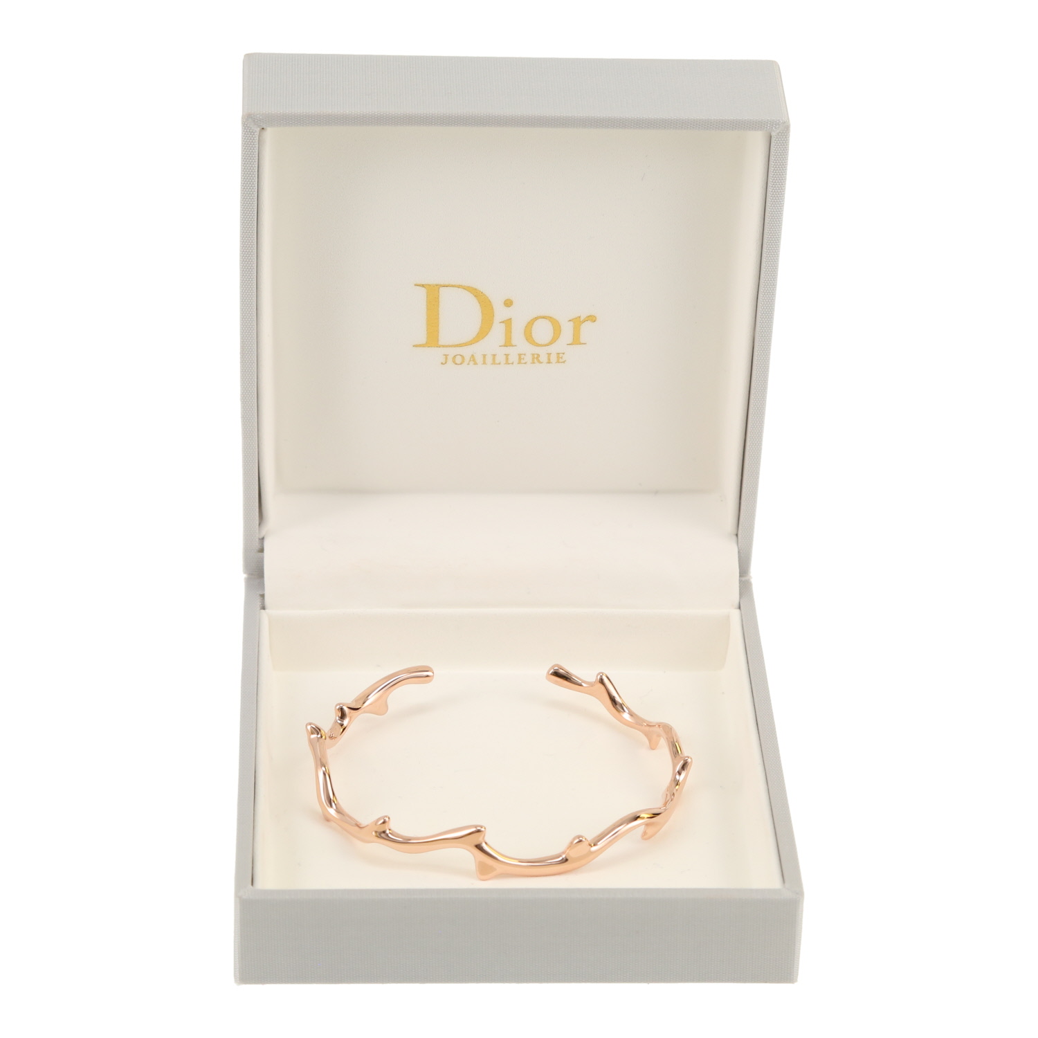Open Dior Bois de Rose bracelet in pink gold