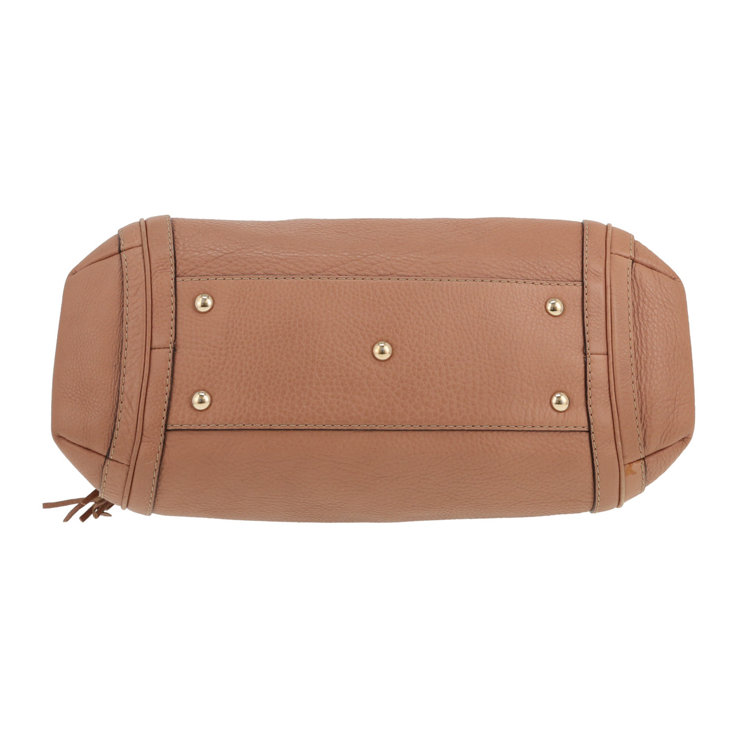 Bolso de mano Gucci   en cuero granulado rosa - Detail D1