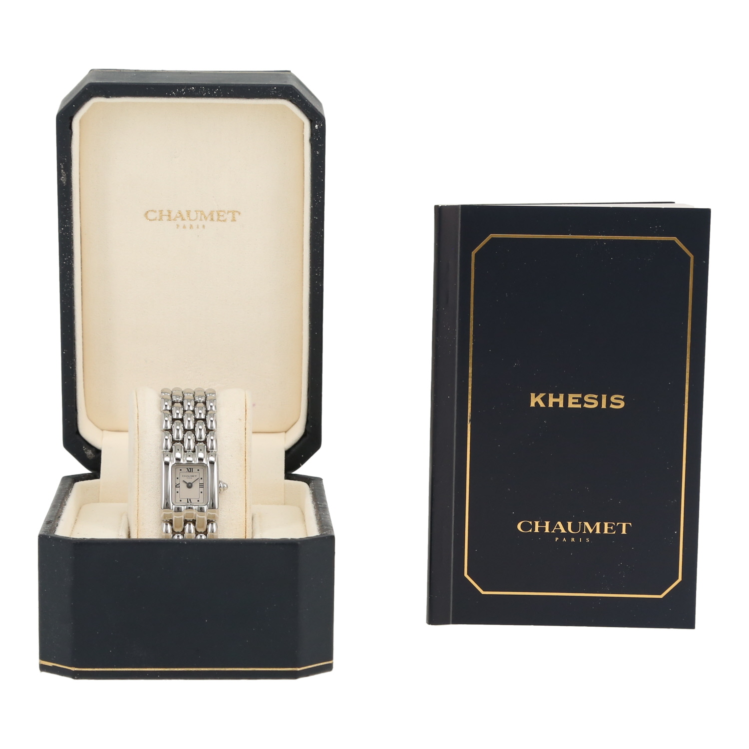 Montre Chaumet Khesis en acier Vers 1999