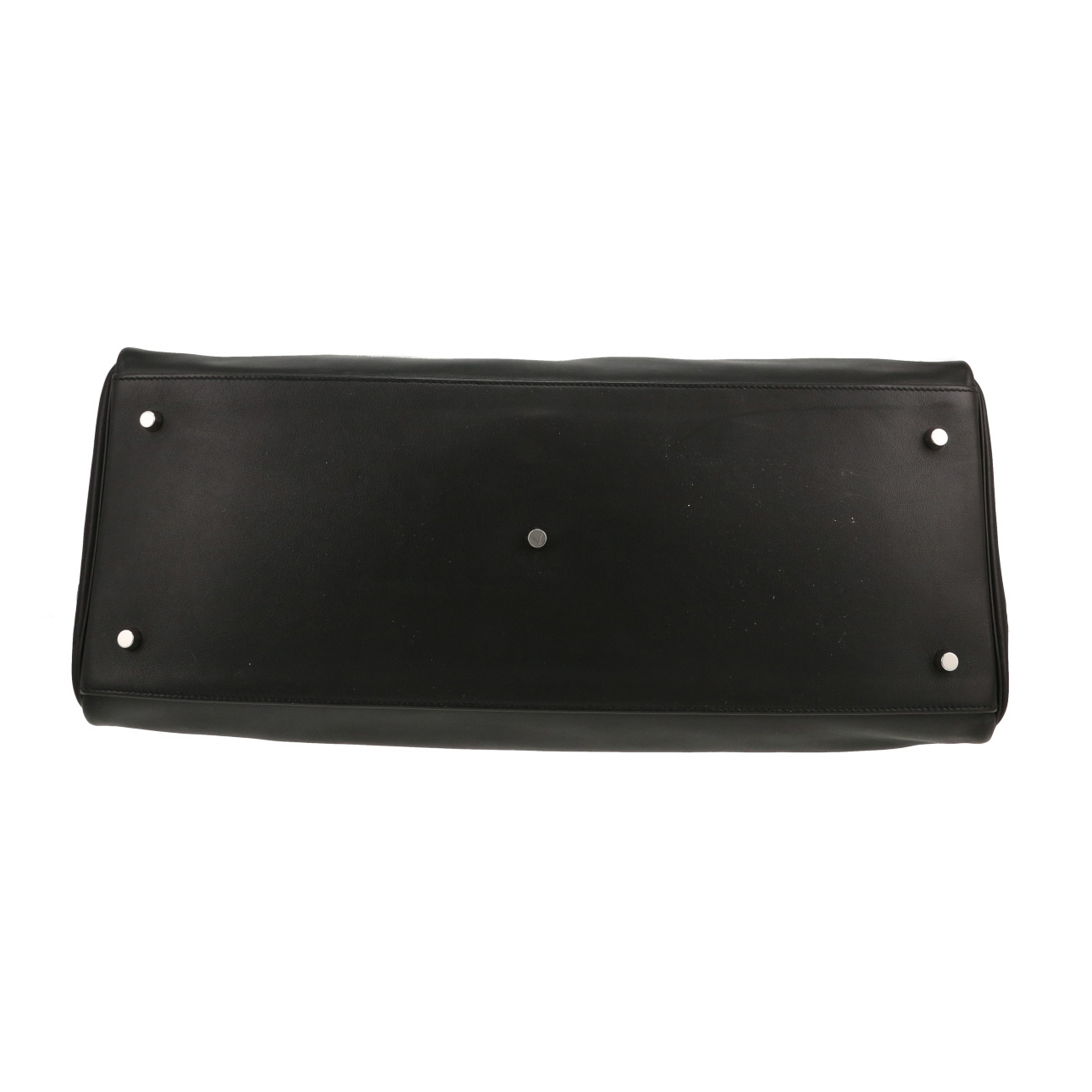 Borsa Hermès  Kelly 50 cm in pelle nera - Detail D1