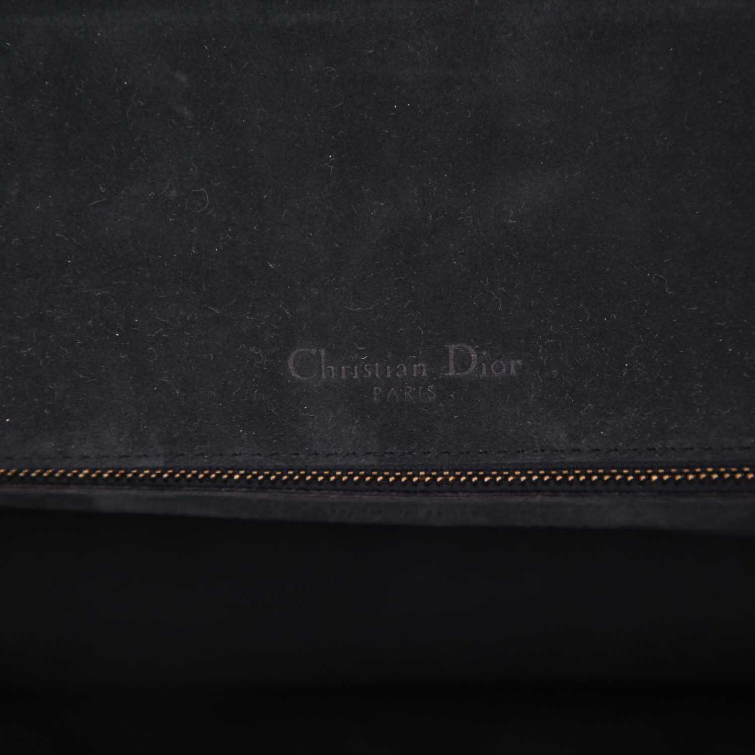 Bolso de mano Dior  Diorama en lona denim azul - Detail D2