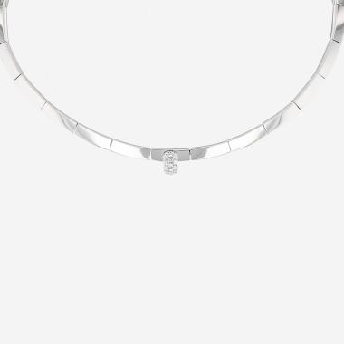 Collier Chaumet en or blanc et diamants