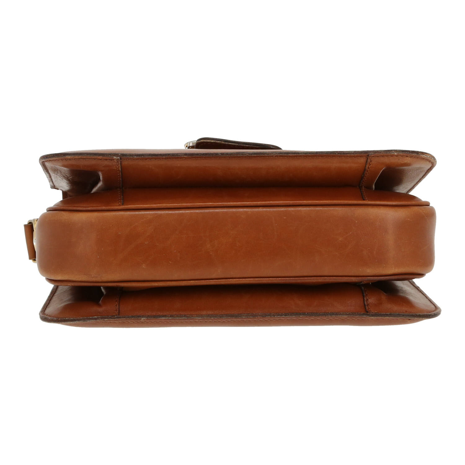 Celine  Vintage handbag  in brown leather - Detail D1