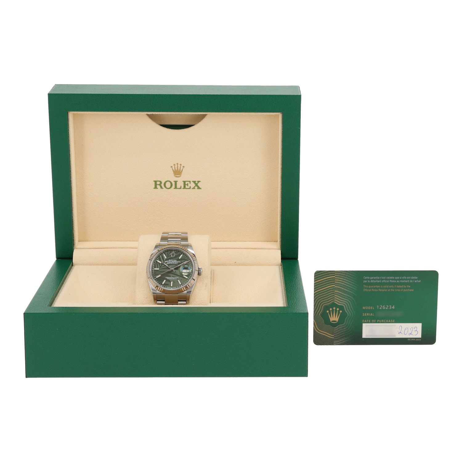 Orologio Rolex Datejust in oro e acciaio Ref: Rolex - 126234  Circa 2023