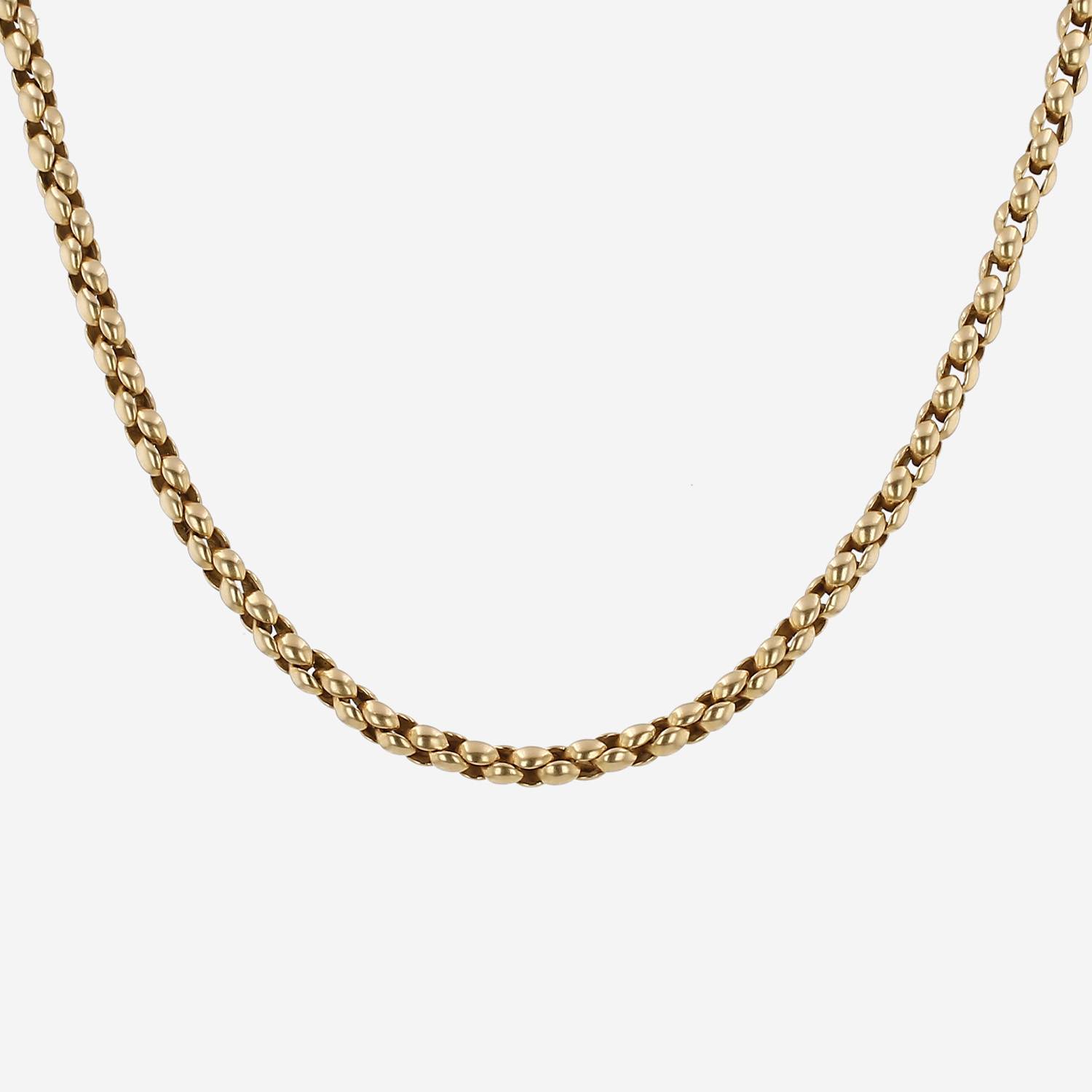 Collier Cartier Epi en or jaune