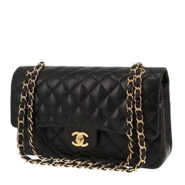Borsa Chanel  Timeless Classic in pelle trapuntata nera