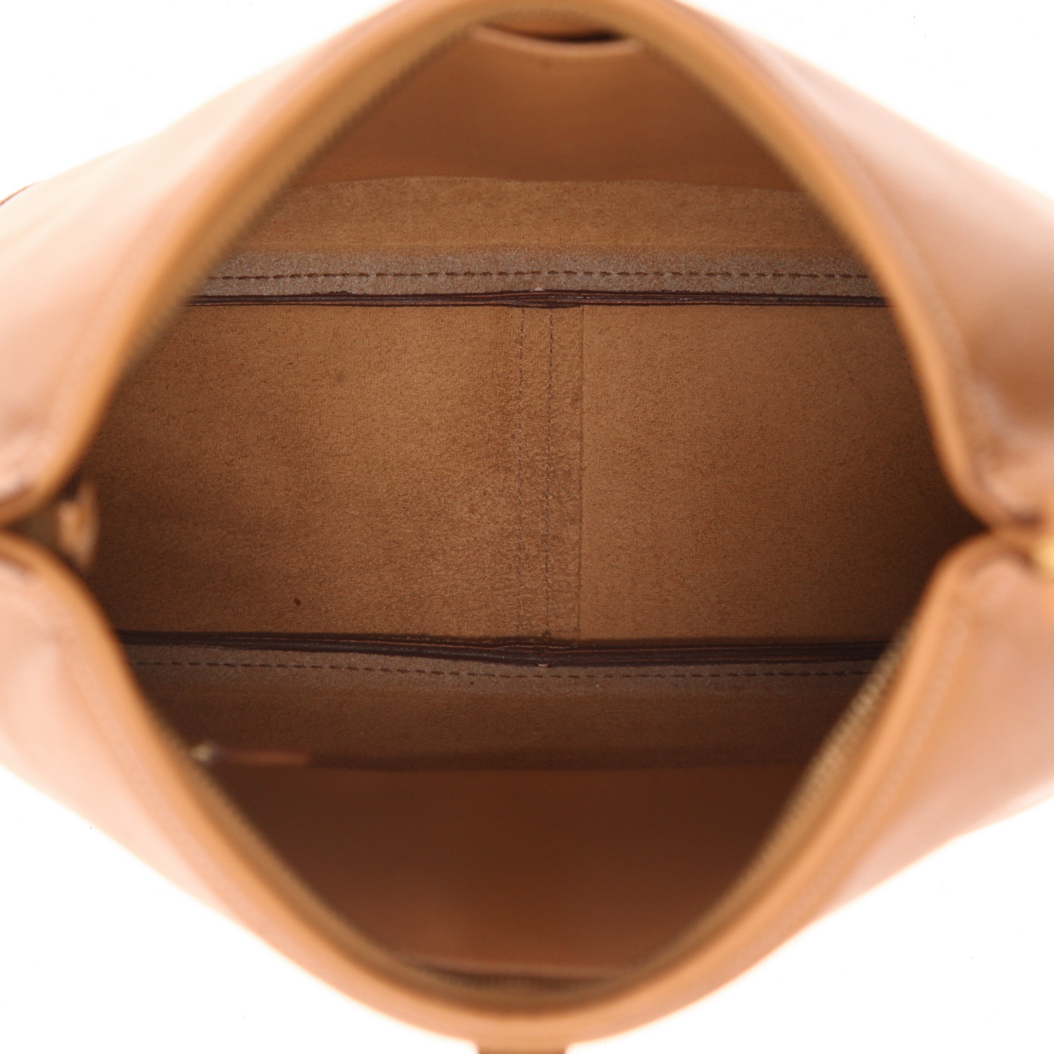 Borsa Hermès  Trim in pelle Courchevel Gold - Detail D3