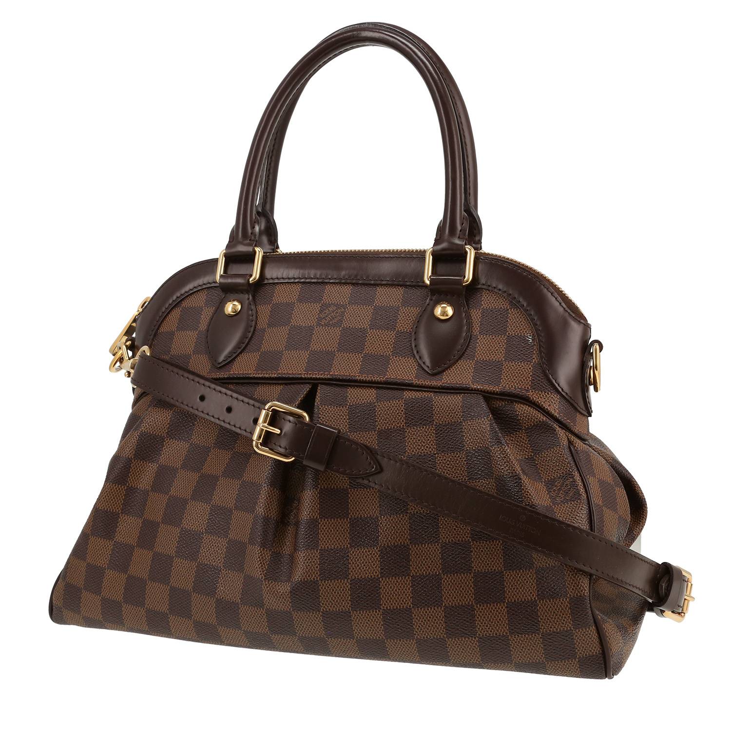 Sac Louis Vuitton Trevi Damier Ébène 2008 d’occasion Sac Louis Vuitton Trevi Damier Ébène 2008 d’occasion
