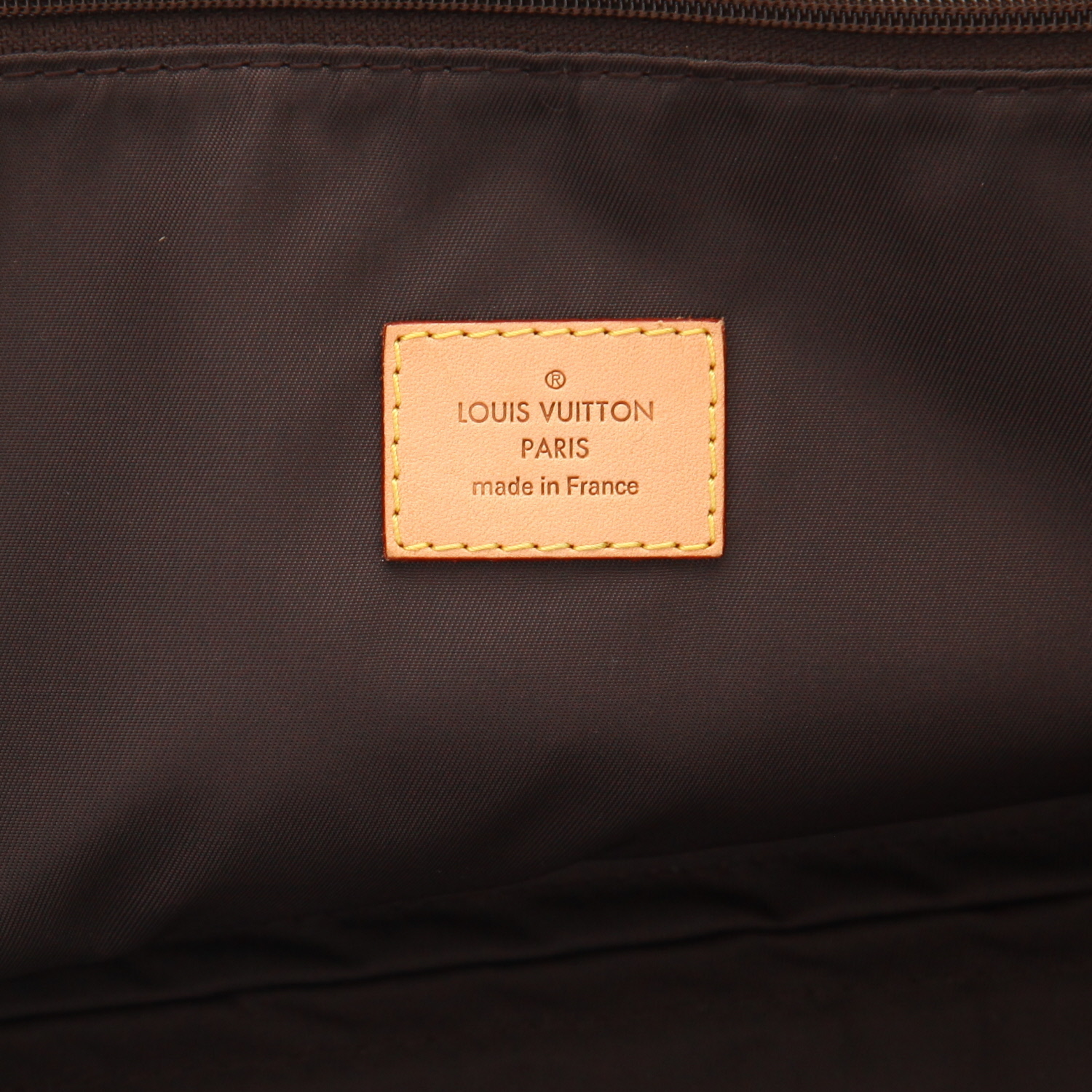 Valigia flessibile Louis Vuitton   in tela monogram marrone - Detail D2