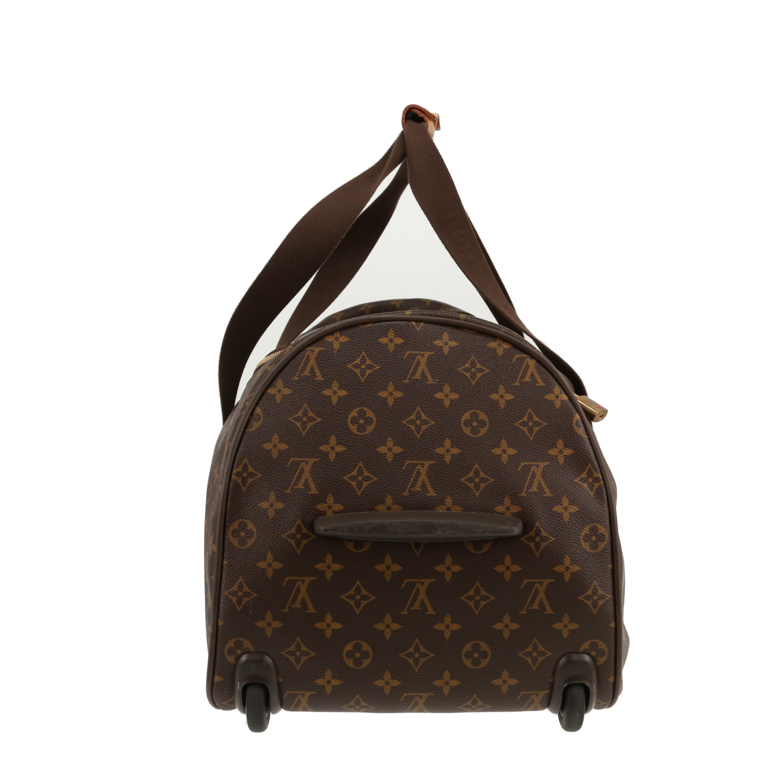 Maleta flexible Louis Vuitton   en lona Monogram marrón - Detail D8