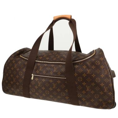 Valise souple Louis Vuitton   en toile monogram marron