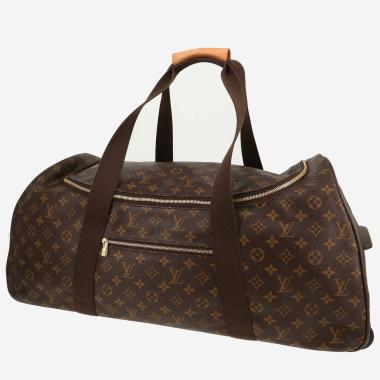 Valise souple Louis Vuitton   en toile monogram marron