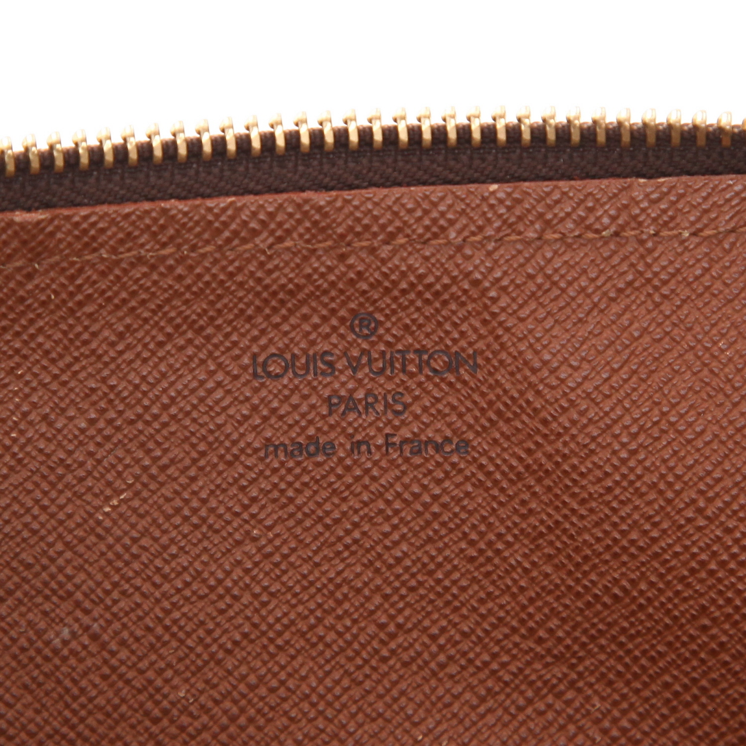 Louis Vuitton  Papillon handbag  in brown monogram canvas  and natural leather - Detail D2