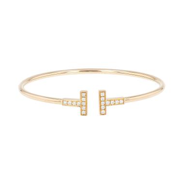 Bracciale Tiffany & Co Wire in oro giallo e diamanti