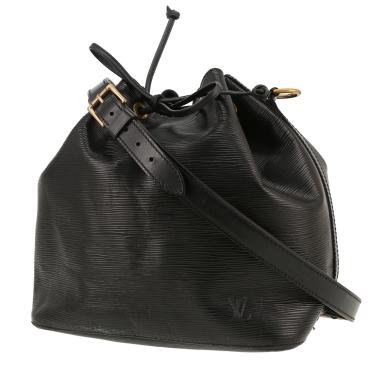 Bolso de mano Louis Vuitton  Noé en cuero Epi negro