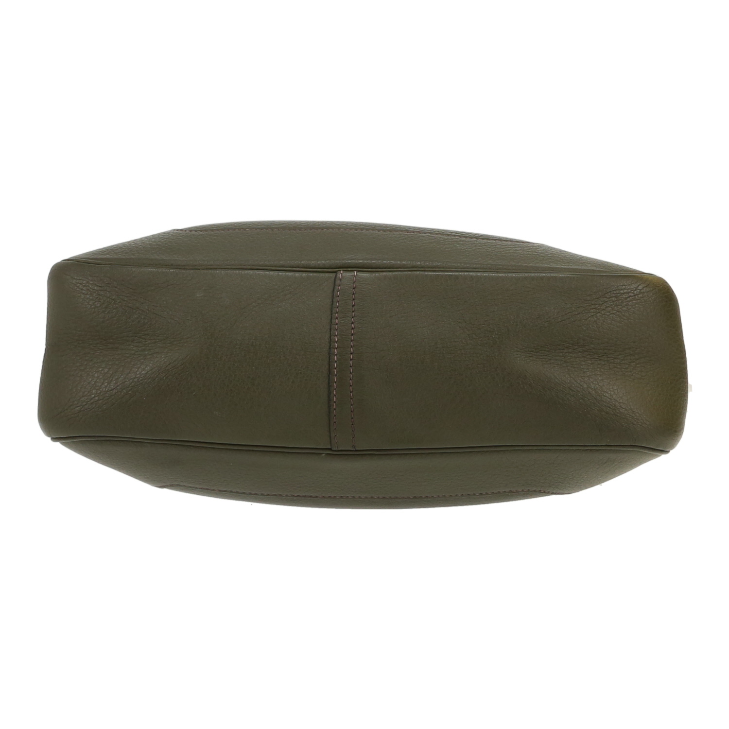 Sac porté épaule ou main Hermès  Trim en cuir de buffle vert - Detail D1