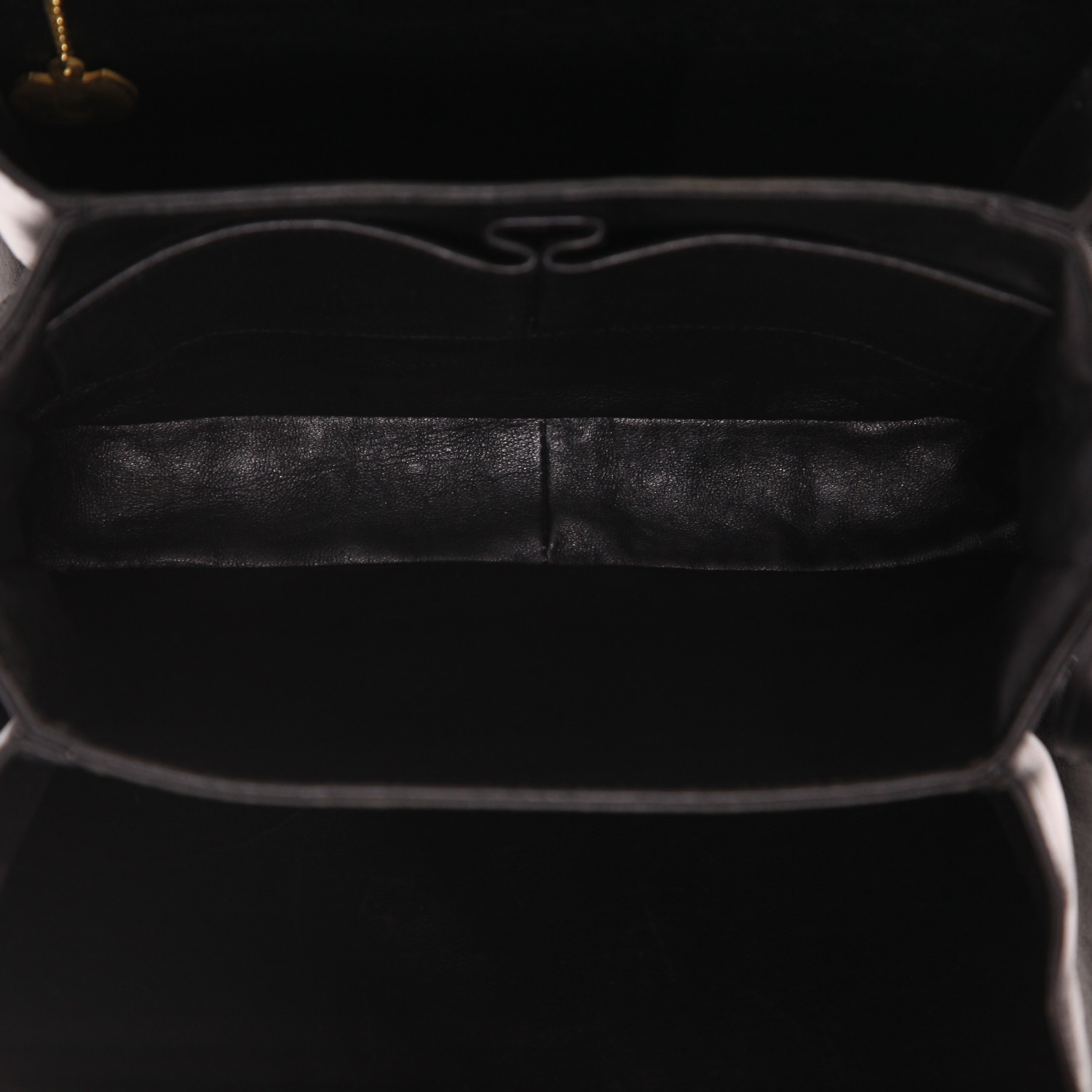 Borsa Celine  Vintage in pelle nera - Detail D3