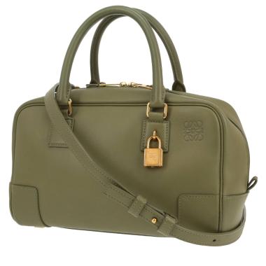 Bolso de mano Loewe  Amazona en cuero verde
