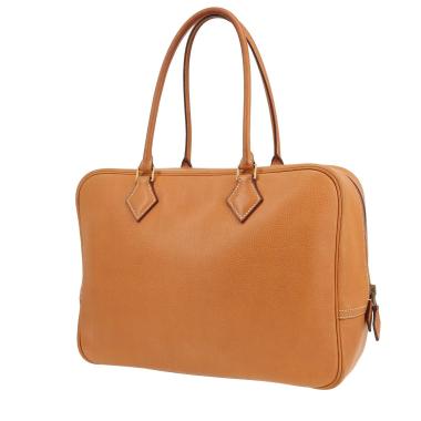 Borsa Hermès  Plume in vacchetta marrone