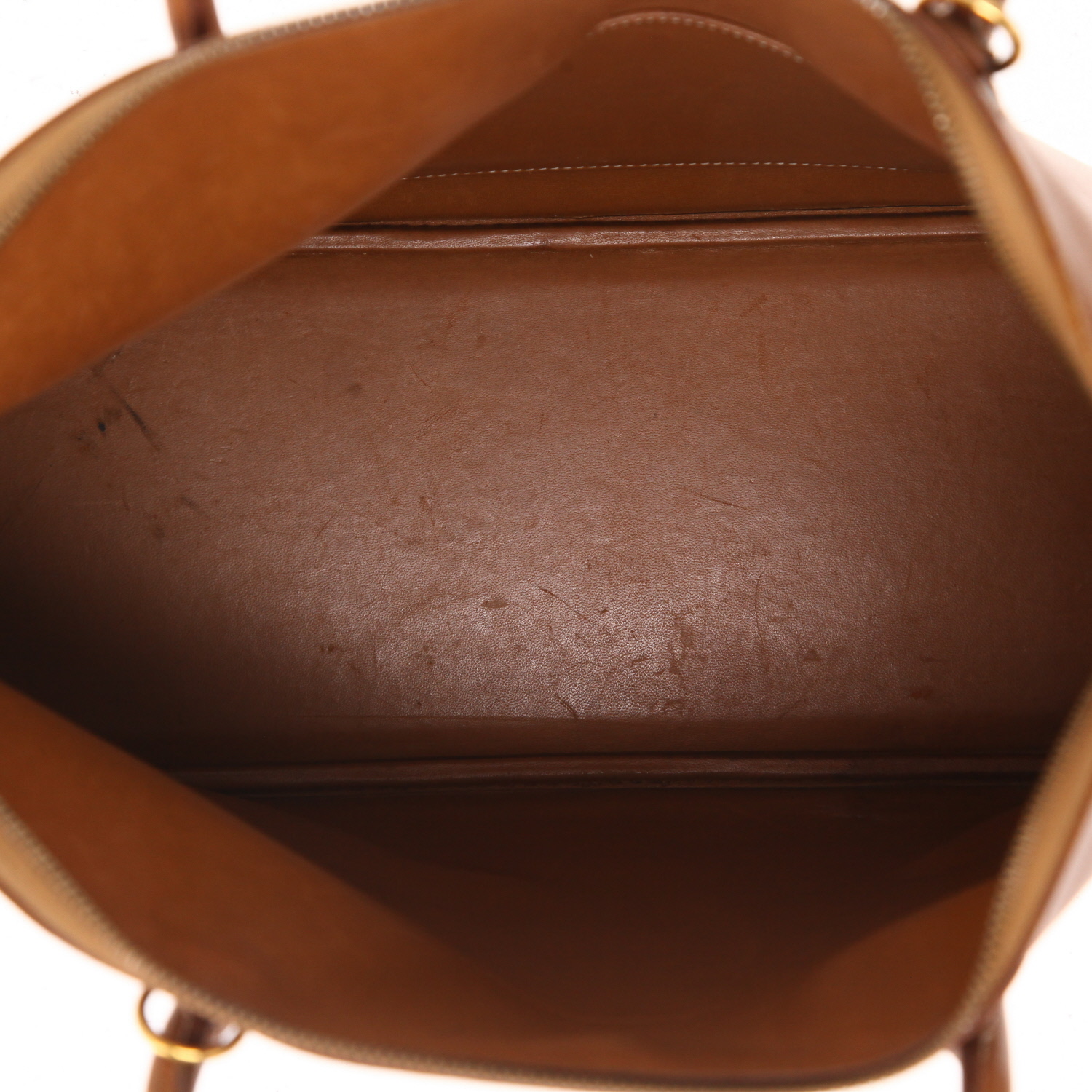 Borsa Hermès  Bolide 35 cm in pelle Courchevel gold - Detail D3
