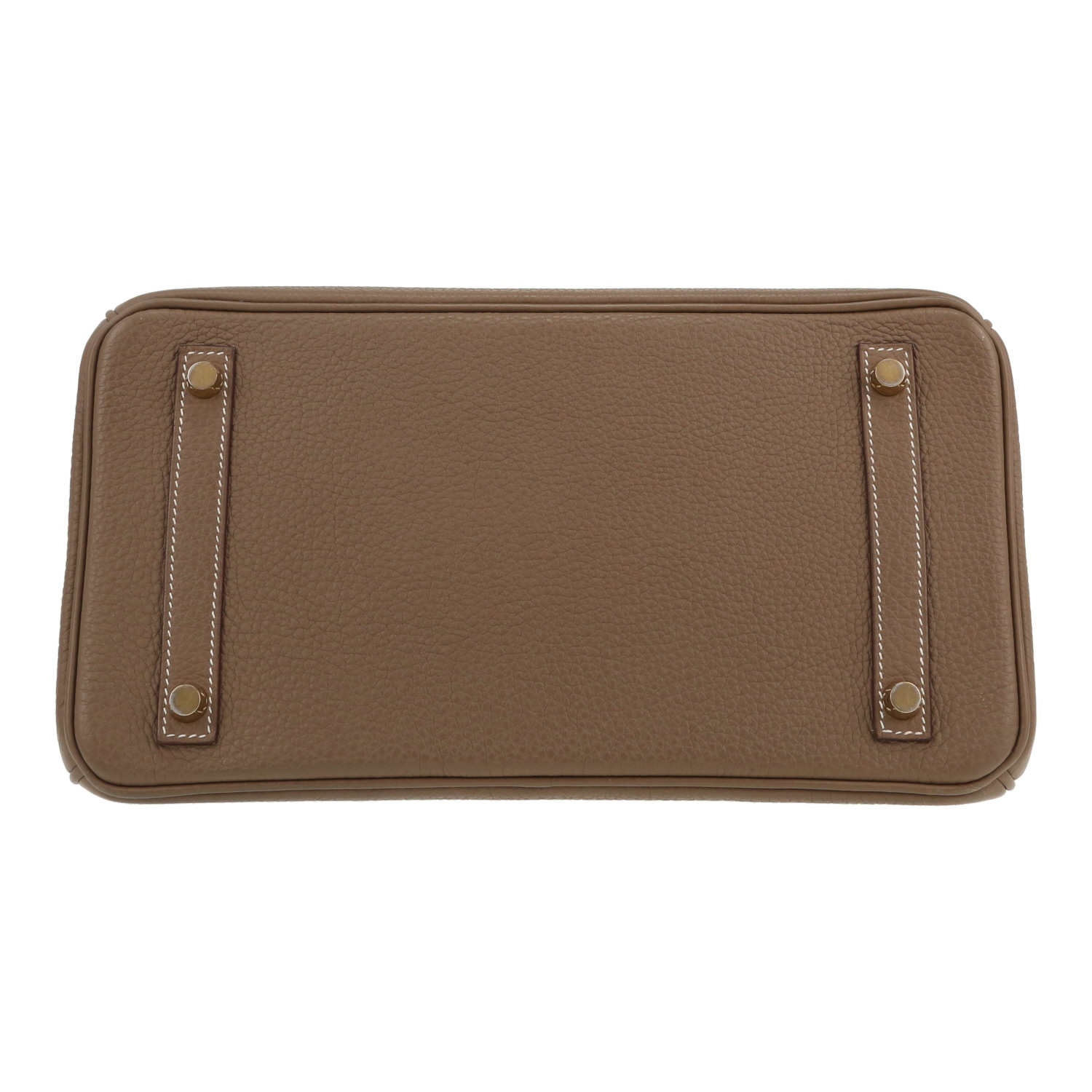 Sac à main Hermès  Birkin 30 cm en cuir togo étoupe - Detail D1