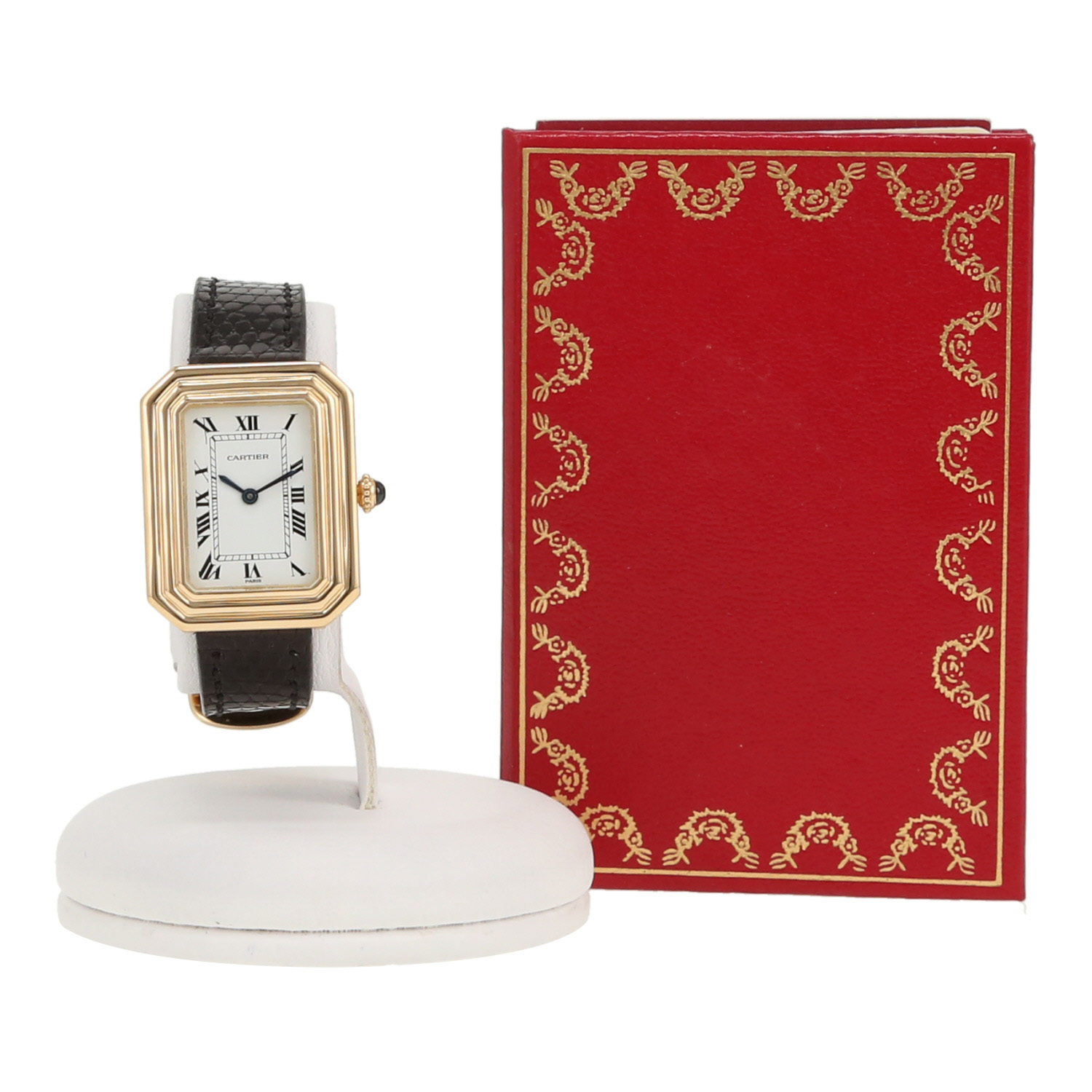 Reloj Cartier Cristallor Vintage de oro amarillo Ref: Cartier - 78095  Circa 1970