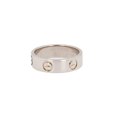 Anello Cartier Love in oro bianco