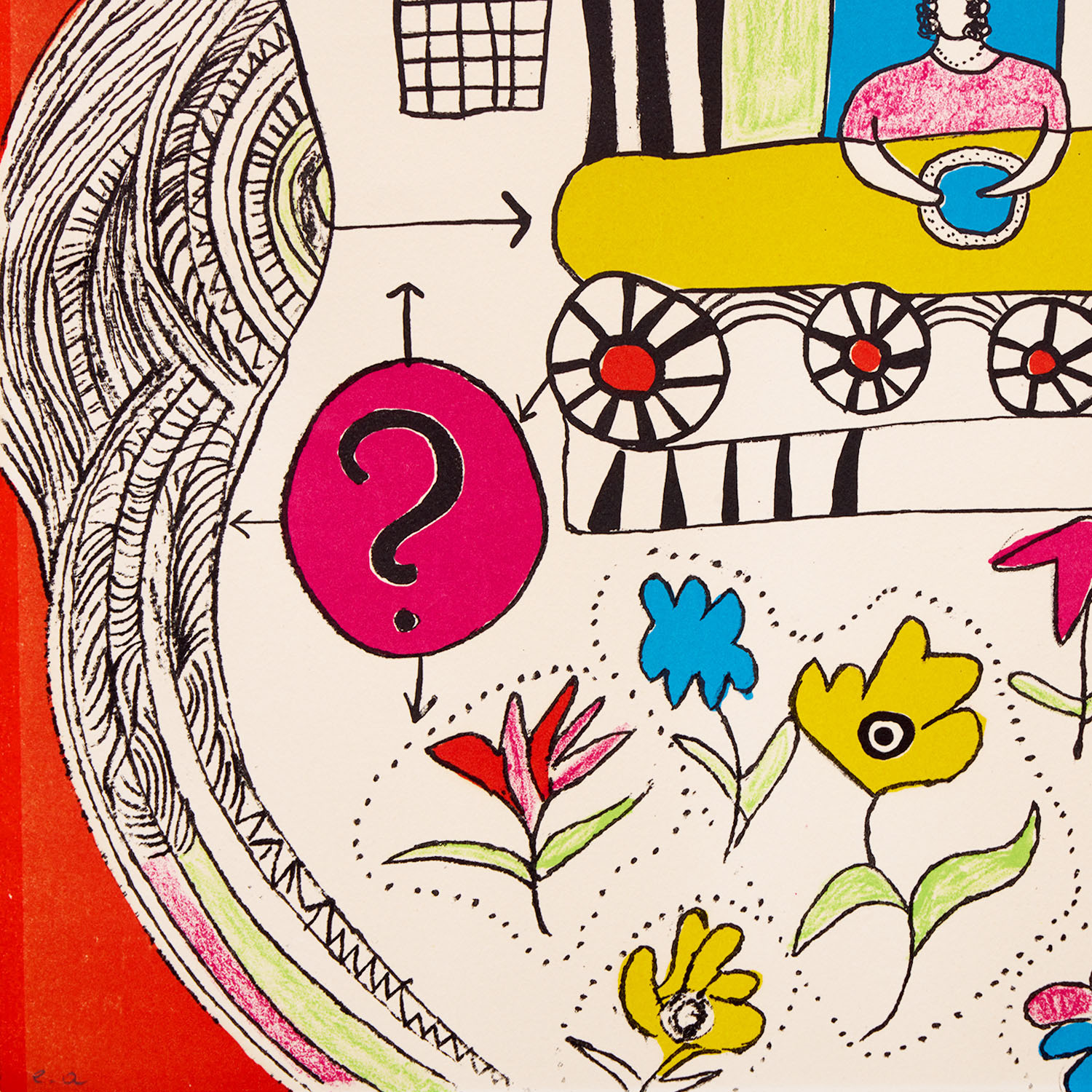 Le Couteau (Rêve d'une jeune fille) - 1972 - Detail D3