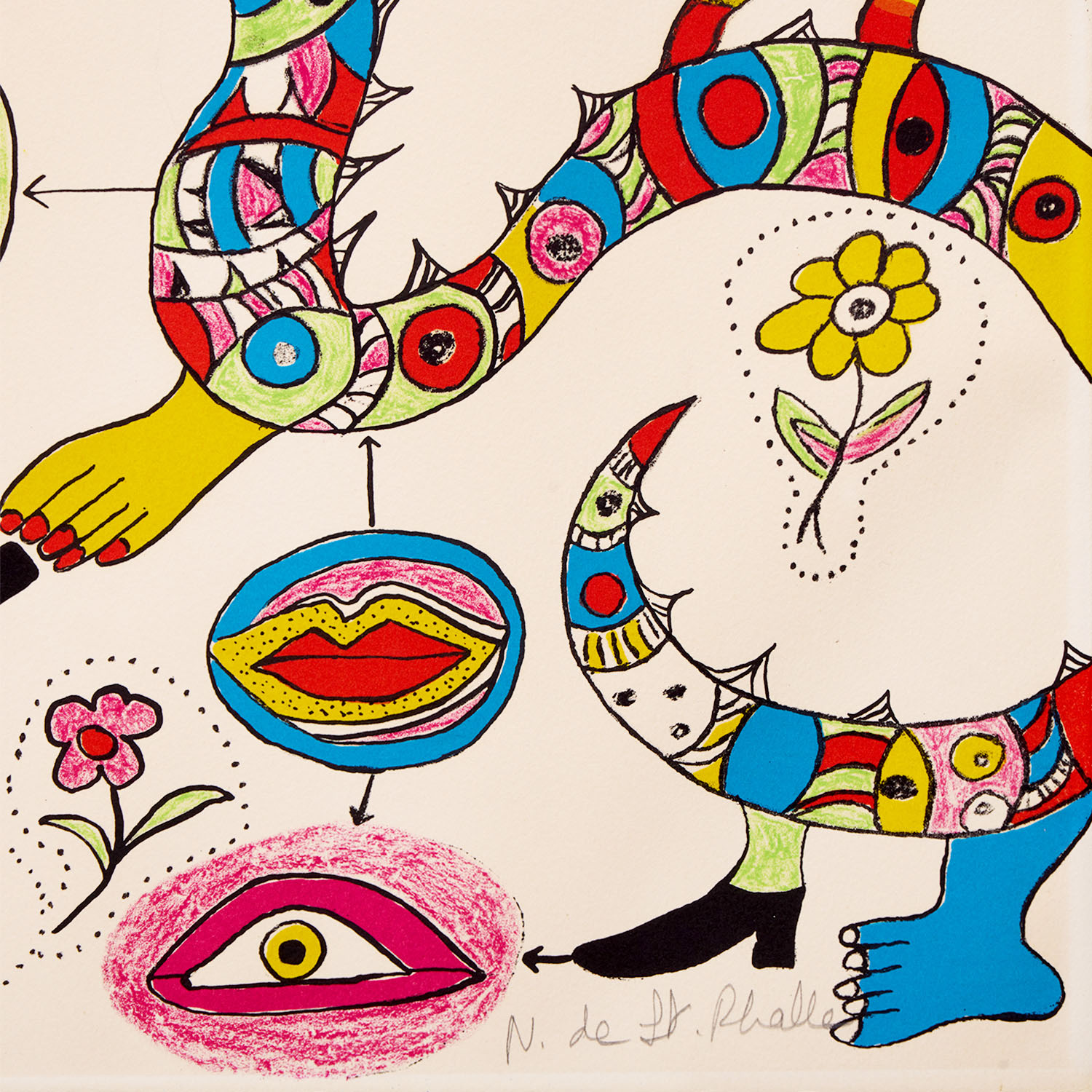 Rêve d'une jeune fille - 1972 - Detail D4