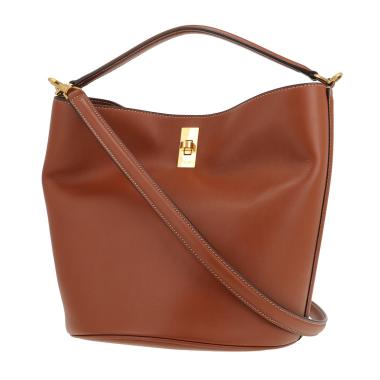 Sac à main Celine  Seau 16 en cuir marron
