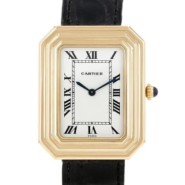 Montre Cartier Cristallor Jumbo en or jaune Ref: Cartier - 78096  Vers 1970