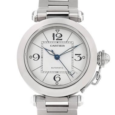 Montre Cartier Pasha en acier Ref: Cartier - 2324  Vers 2010