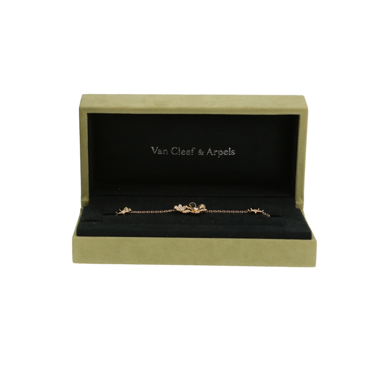 Bracciale Van Cleef & Arpels Frivole in oro giallo e diamanti