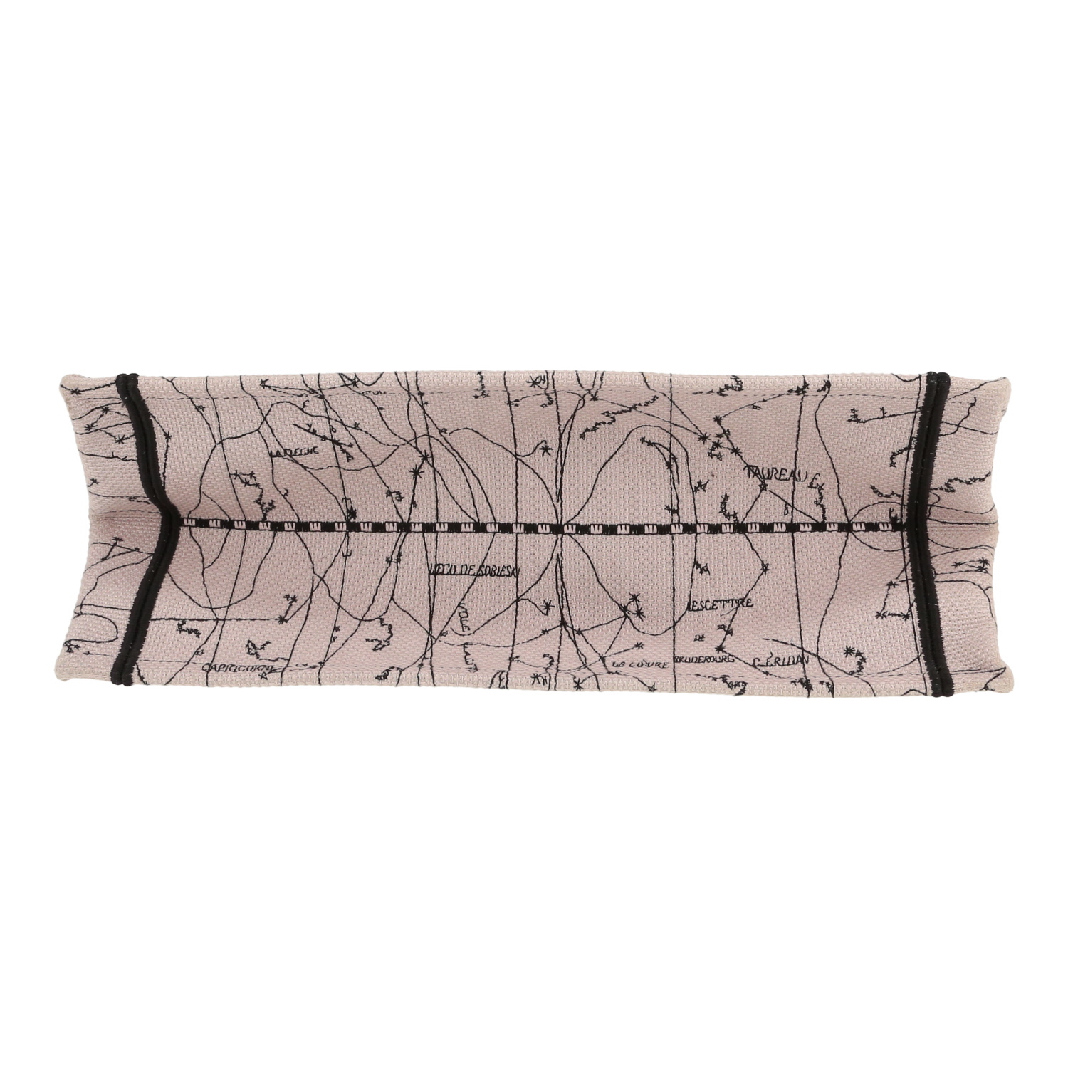 Sac cabas Dior  Book Tote moyen modèle  en toile rose et verte - Detail D1