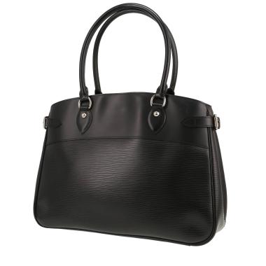 Bolso de mano Louis Vuitton  Passy en cuero Epi negro