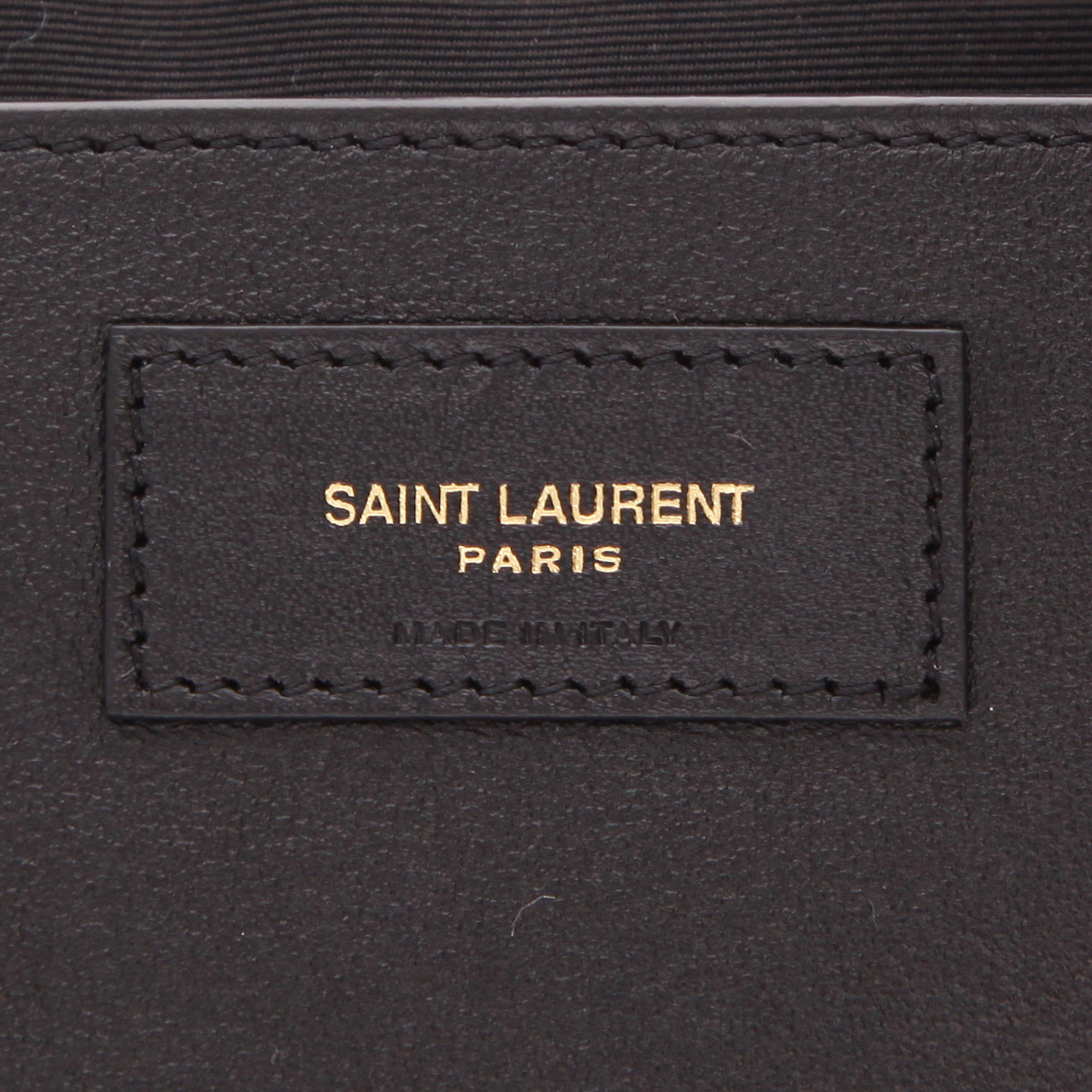 Sac à main Saint Laurent  Jamie grand modèle  en cuir marron - Detail D2