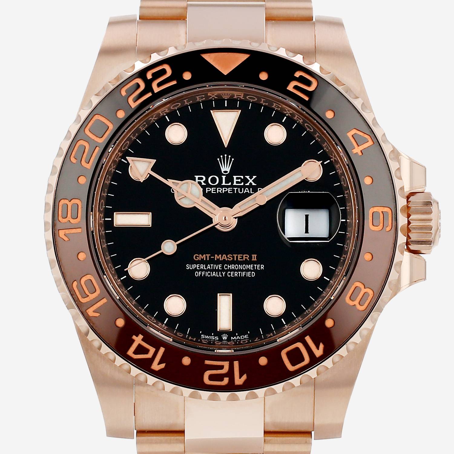 Reloj Rolex GMT-Master II de oro rosa Ref: Rolex - 126715CHNR  Circa 2020