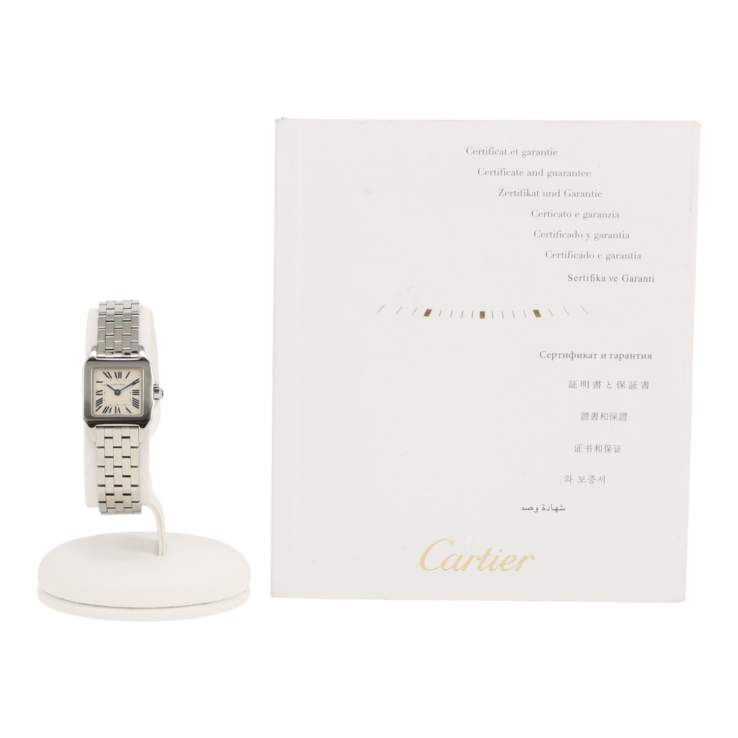 Orologio Cartier Santos-Demoiselle in acciaio Ref: Cartier - 2698  Circa 2010