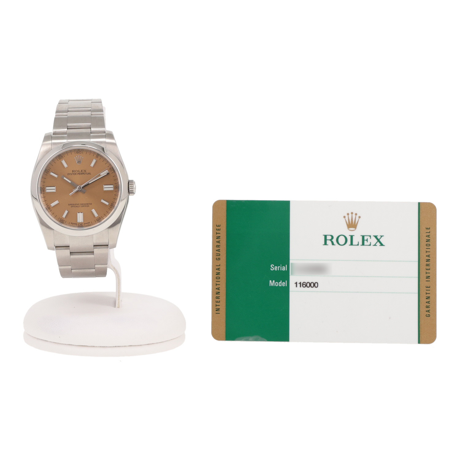 Reloj Rolex Oyster Perpetual de acero Ref: Rolex - 116000  Circa 2015