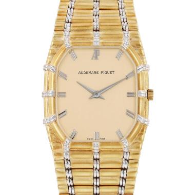Reloj Audemars Piguet Bamboo de oro amarillo Circa 1980
