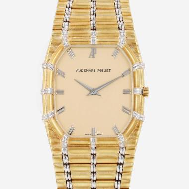 Montre Audemars Piguet Bamboo en or jaune Vers 1980