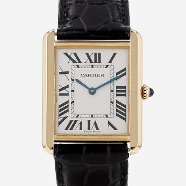 Orologio Cartier Tank Solo in oro e acciaio e acciaio Ref: Cartier - 3167  Circa 2010